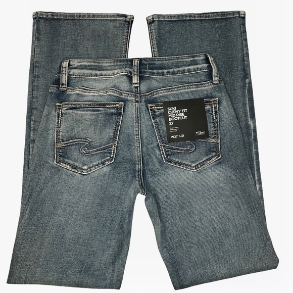 Silver Jeans Co. Suki Curvy Fit Boot Cut Women’s Jeans 27 - Picture 9 of 17